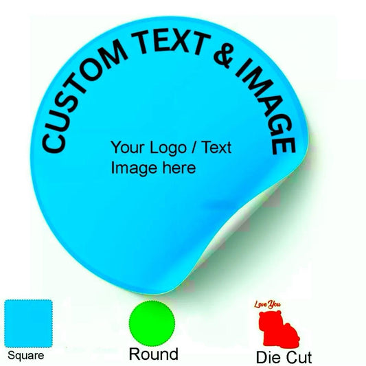 Custom Printed Vinyl Decal - Die Cut